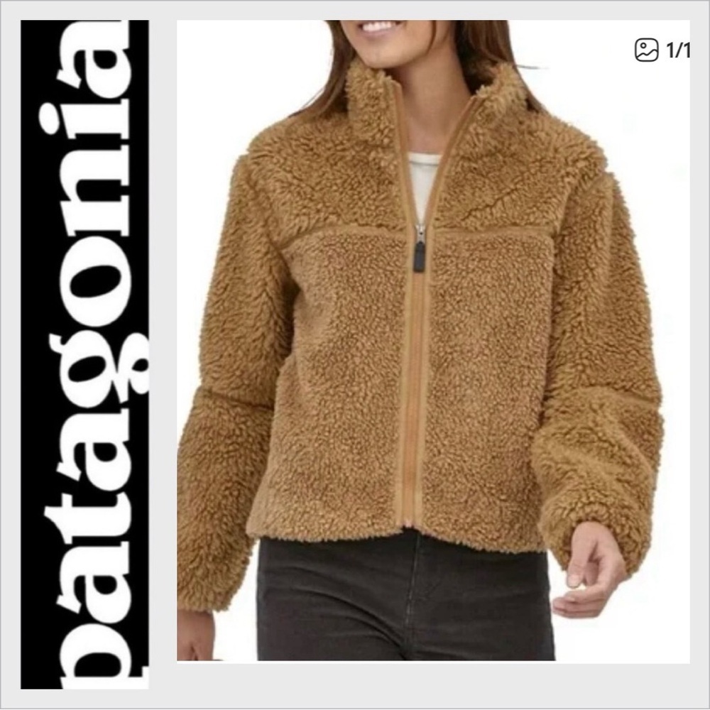 Patagonia Lunar Dusk Jacket Nest Brown M - Picture 2 of 8